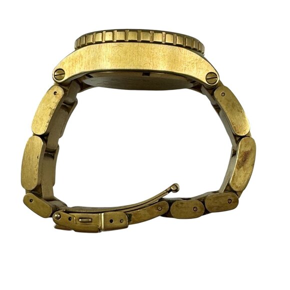 Nixon Gold Tone Watch Minimize 42-40 Chrono Japan Movement Chronograph A037-502 - Picture 3 of 8